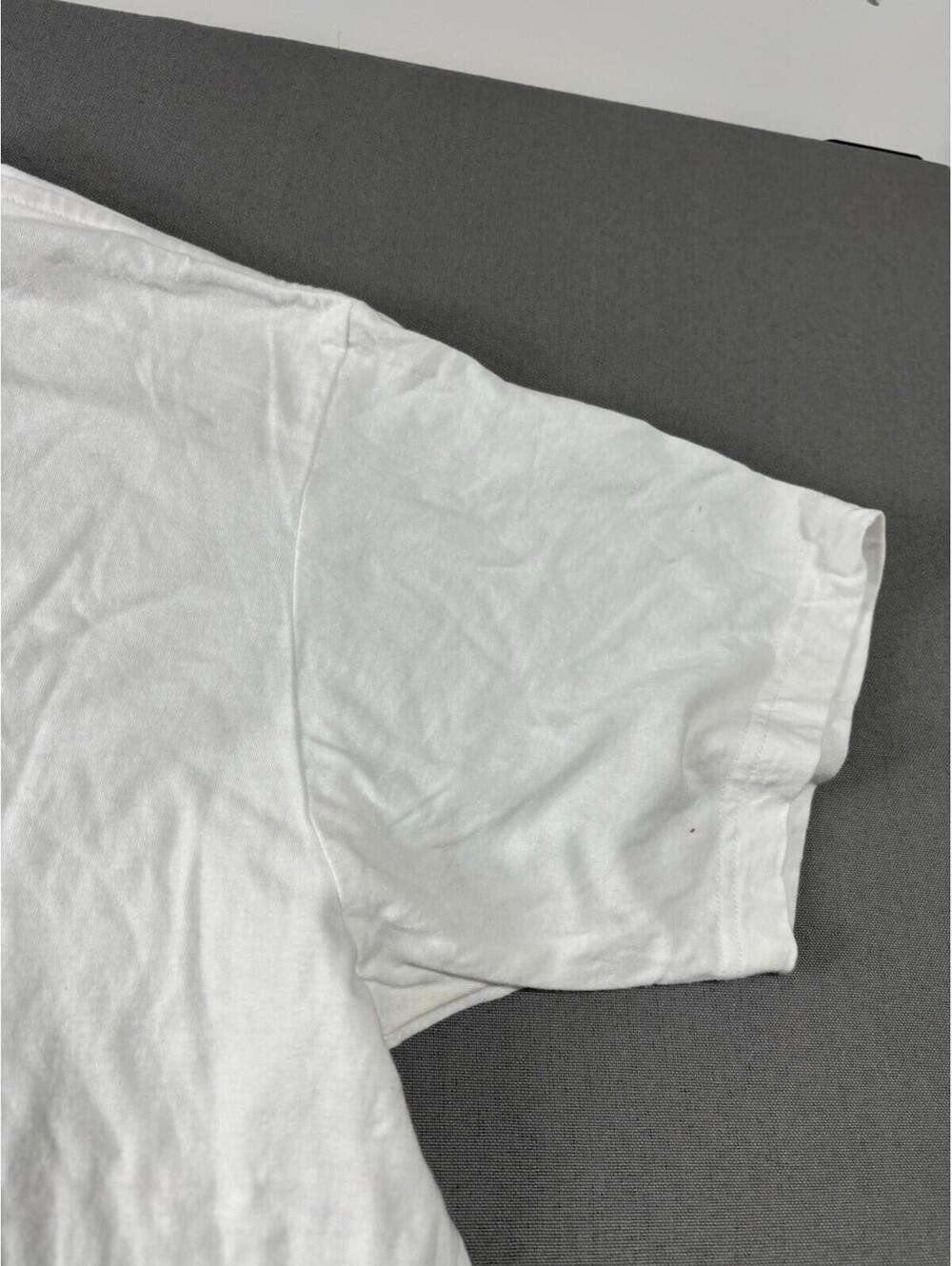 2008 Beijing Olympics Torch Relay T Shirt White Short Sleeve Adult Size L - Picture 13 of 15